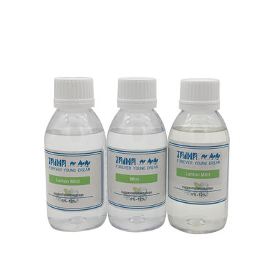 USP/食品級 レモンミント味濃縮液 冷たいミント臭 PG/VGで溶ける