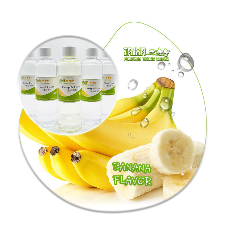 食品グレードのバナナフレーバー液体、純度99%、飲料およびペストリー用、賞味期限3年