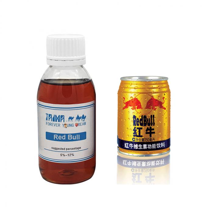 赤い雄牛のvapeの味