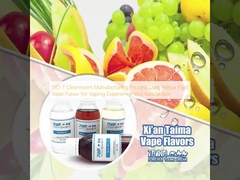 ISO 7 クリーンルーム製造プロセス ダークイエロー フルーツ 蒸気体验と満足のための蒸気味